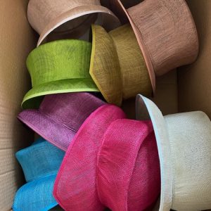 Untrimmed Sinamay Hats (B)