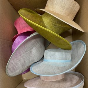 Untrimmed Sinamay Hats (H)