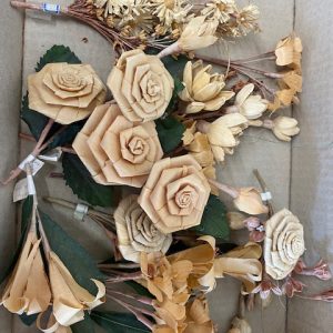 Wood Effect Flower Bundle (2)