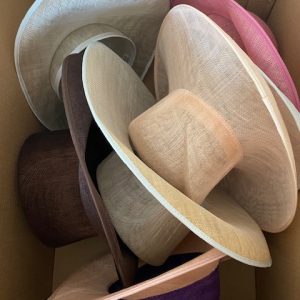 Untrimmed Sinamay Hats (I)