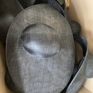 Black Untrimmed Hats