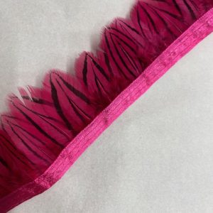 Striped Feather Fringe