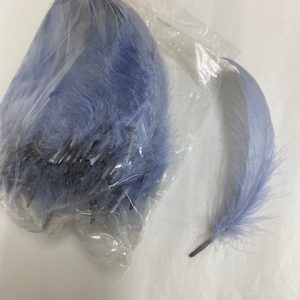 Blue Soft Individual Feathers