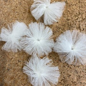 Ivory Tulle PomPoms